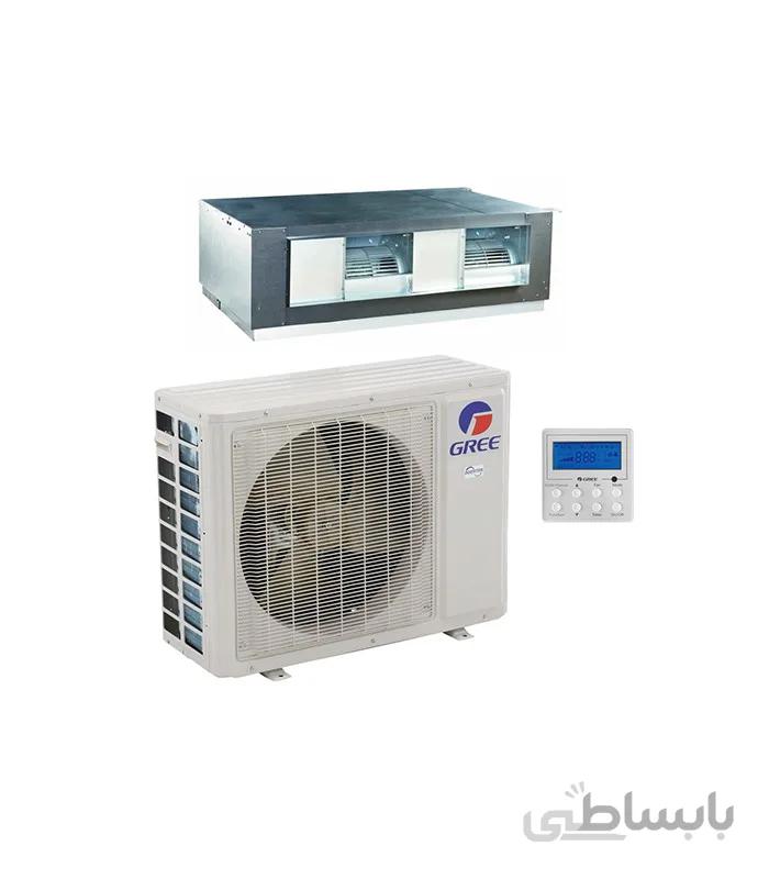 داکت اسپلیت 36000 گری مدل GUHD36NK3CO