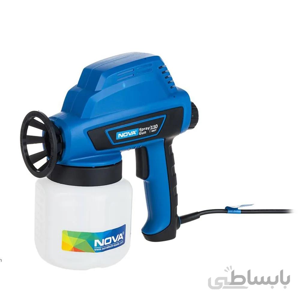 پیستوله برقی 110 وات نووا مدل NTS-2740 ا Nova Electric Spray Gun 110 w NTS-2740