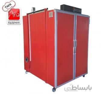 دستگاه میوه خشک کن 2 کابین آریا - 72 کشو مشعل دار صنعتی