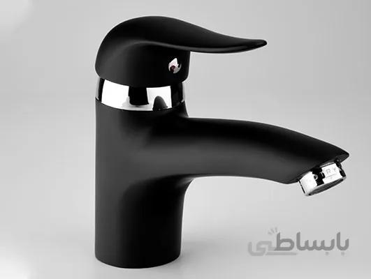 شیرآلات اهرمی نوتریکا مدل آریا (مشکی*روشویی (تو کاسه))