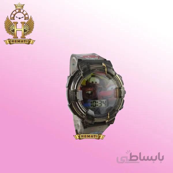 ساعت پسرانه (بچه گانه) مک کویین کامپیوتری موزیکال چراغدار ch215 مشکی