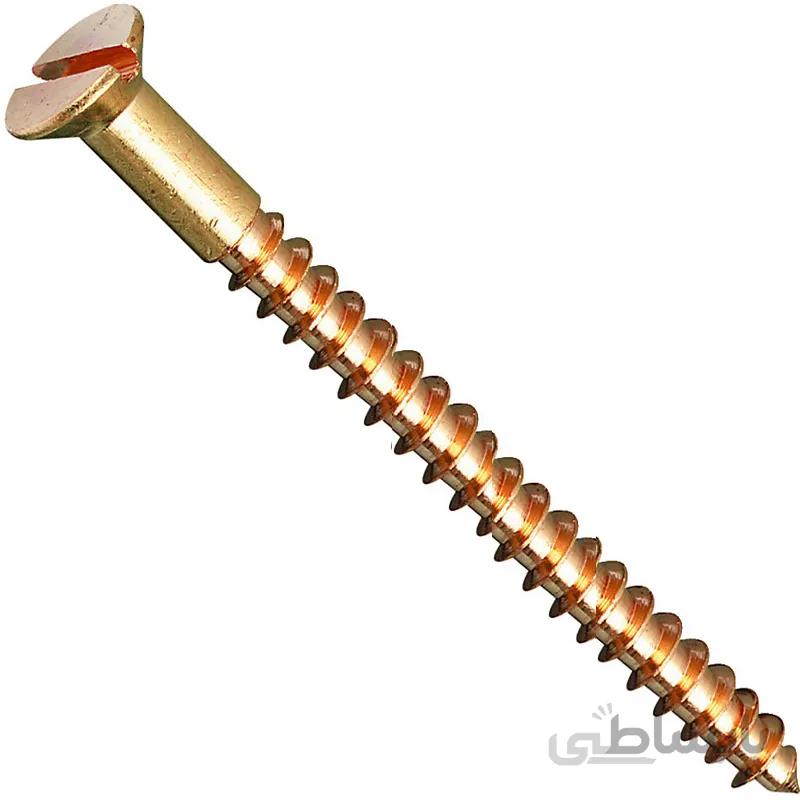 پیچ چوب 10 سانت دوسو ضخامت 6.3 میلیمتر