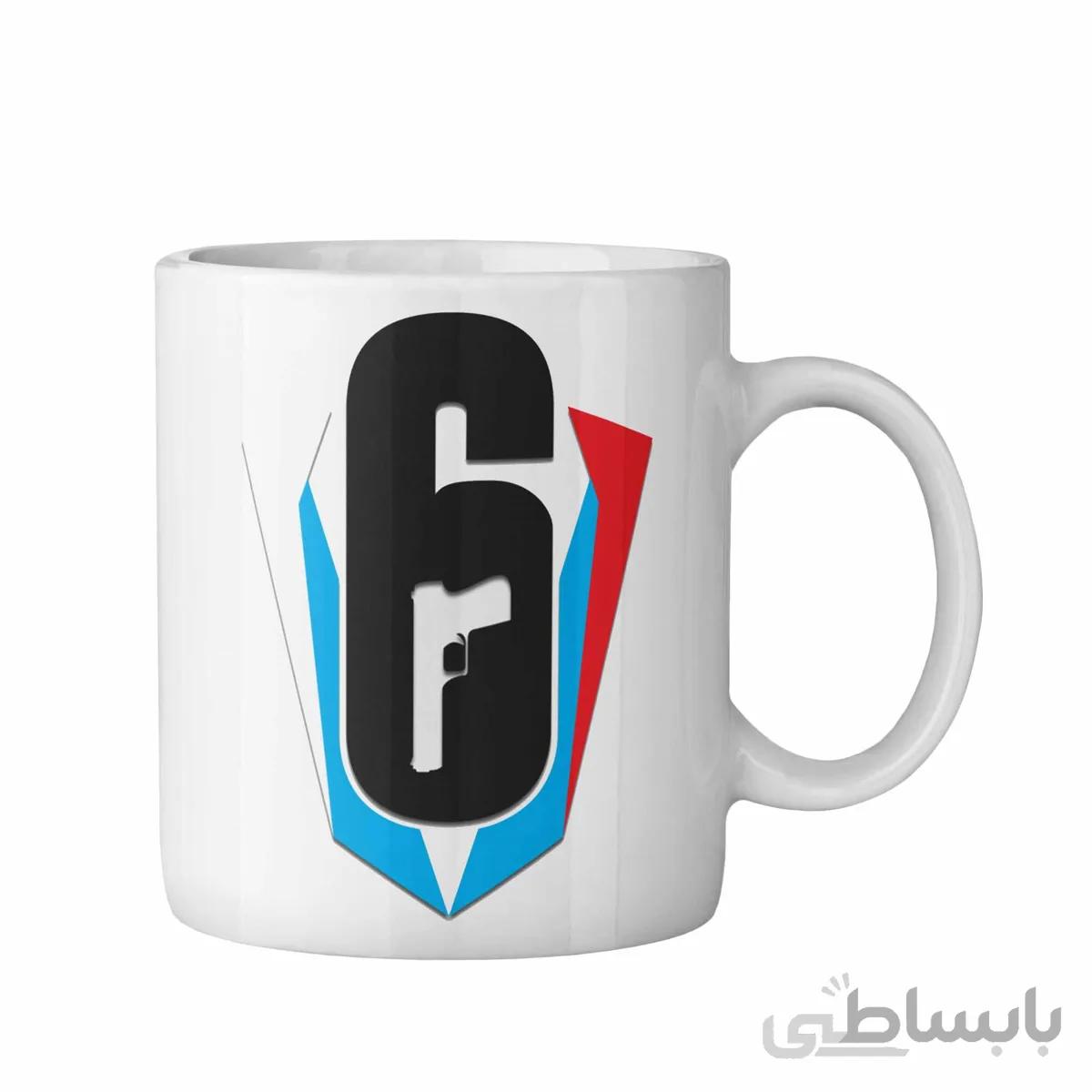 ماگ طرح بازی رینبو سیکس Rainbow Six کدKCT10438