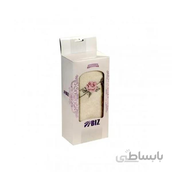 حوله نیم حمامی گلدوزی دکتر بیز Biz