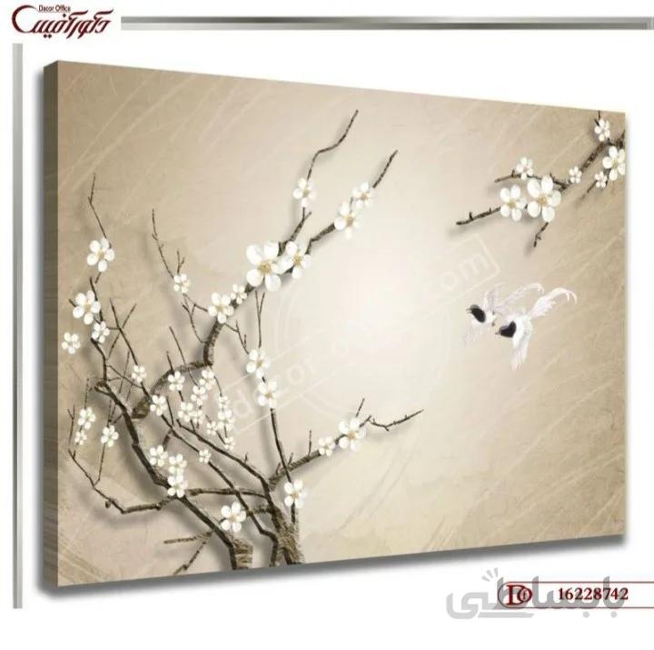 تابلو دکوراتیو گل 8742 ا Decorative flower paintings 8742