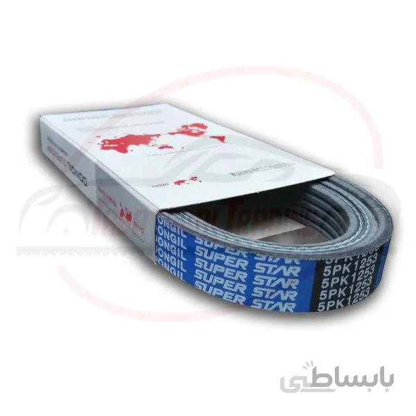 تسمه دینام خودرو پژو 405 و پارس با موتور TU5 برند دانگیل محصول کشور کره