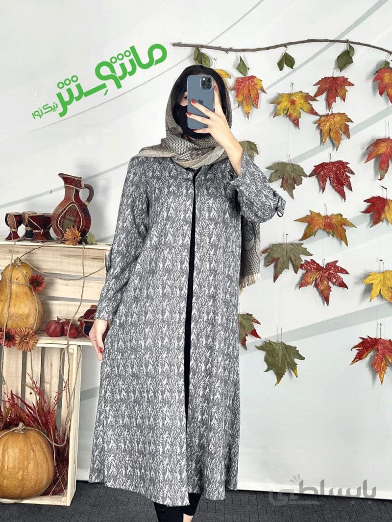 مدل مانتو زنانه ساده بلند جلوباز