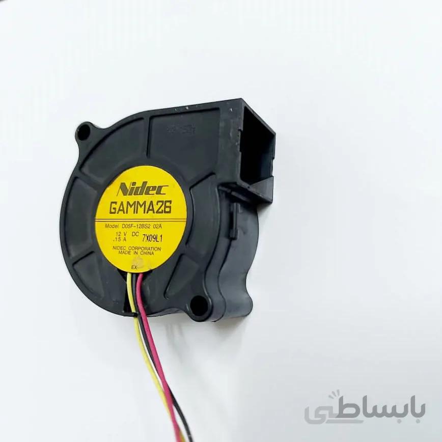 فن حلزونی 50*51*25 میلیمتر 12 ولت 0.15 آمپر توشیبا TDP-TW100 ویدئو پروژکتور