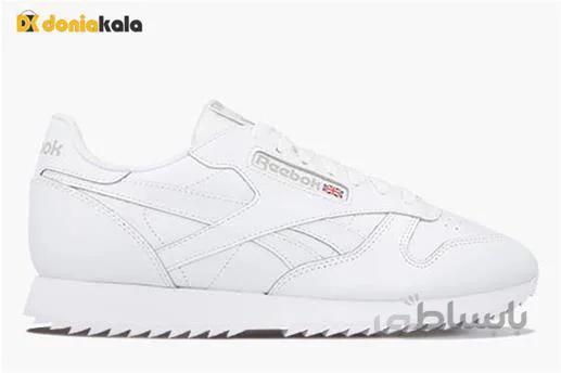 کفش اورجینال ورزشی مخصوص پیاده روی مردانه ریباک کلاسیک Reebok Classic Leather Ripple DV8670 ا Original mens hiking sneakers Reebok Classic Leather Ripple DV8670