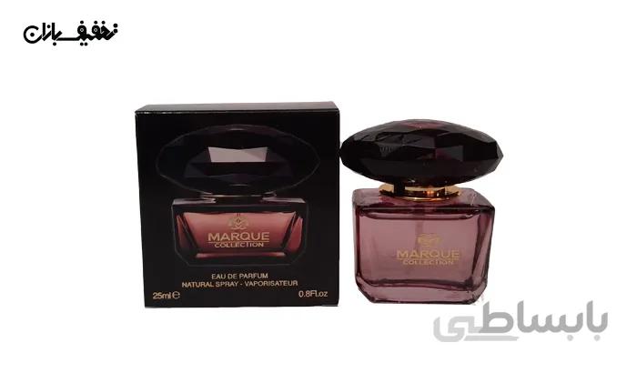 عطر زنانه مارکویی Versace Crystal Noir ورساچه کریستال نویر ( Fragrance World ) حجم ۲۵ میل کد ۱۰۴ با ۲۷% تخفیف