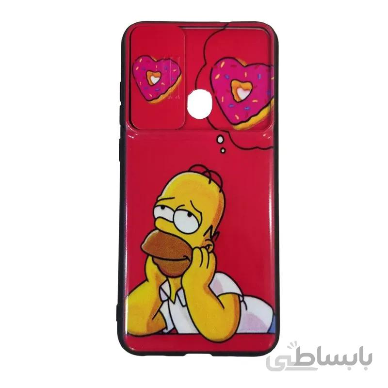 قاب روکش دار طرح سیمپسون سامسونگ گلکسی A20s