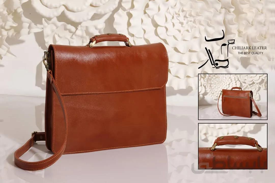 کیف اداری مدارک چرمی کد ۱۰۶۵۵