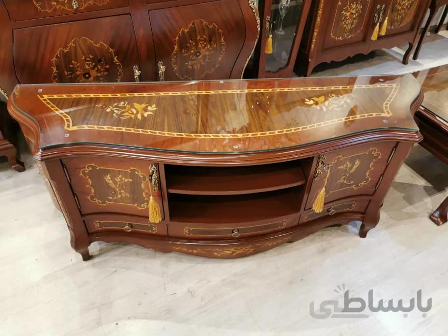 میز تلویزیون چوبی مدل ونوس کد ۱۰۲۲۲۱