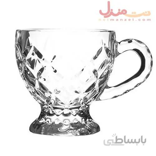 ست فنجان کریستال ایرنا طرح سویلا