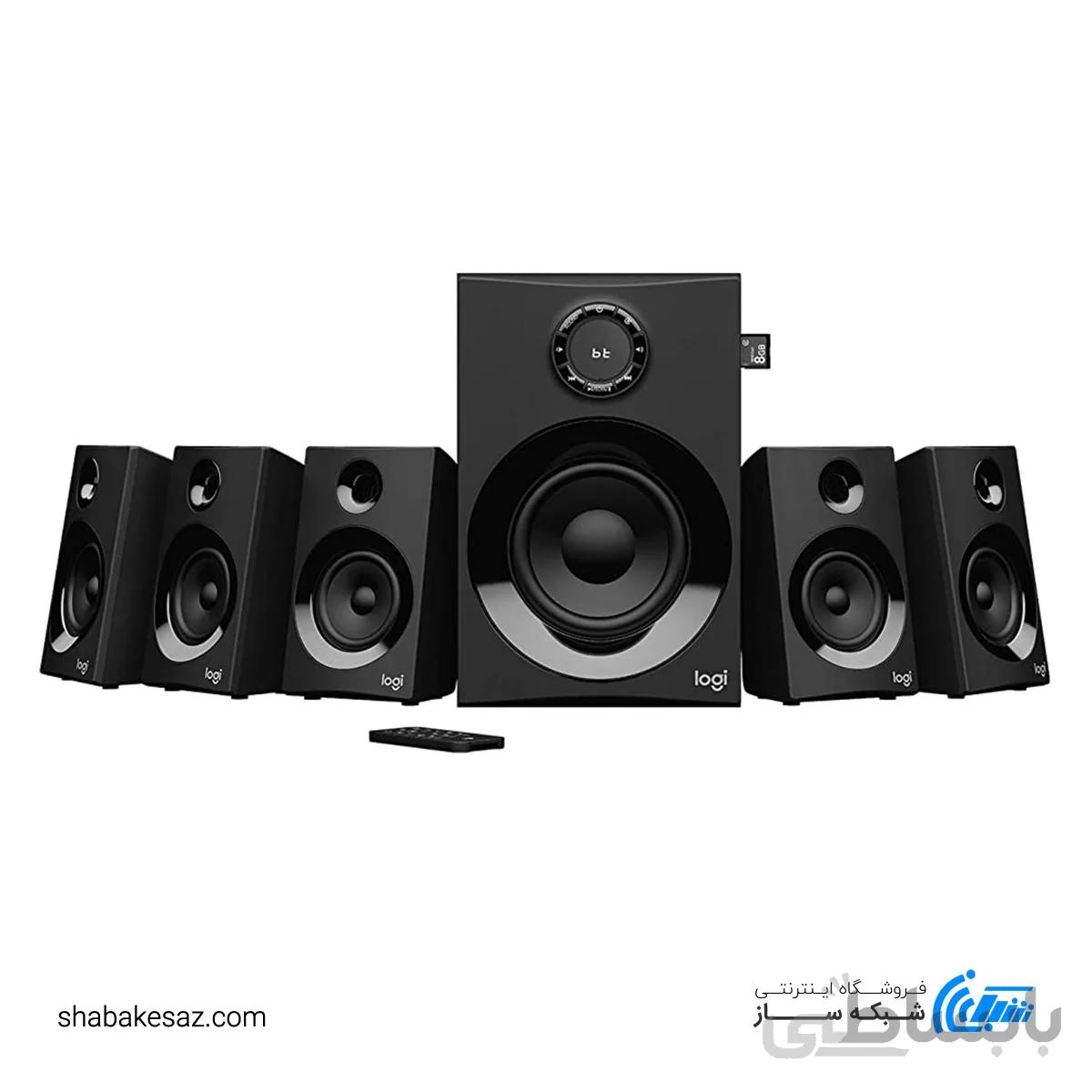 Logitech Z607 5.1 Surround Sound Speaker ا اسپیکر شش تکه لاجیتک مدل زد 607