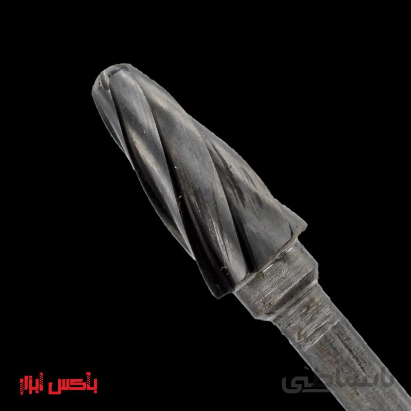 فرز فرم الماس تک شیار مخروطی نوک گرد 6 میلیمتر