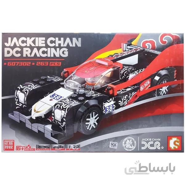 ساختنی سمبو بلاک مدل jackie chan dc racing کد 607302