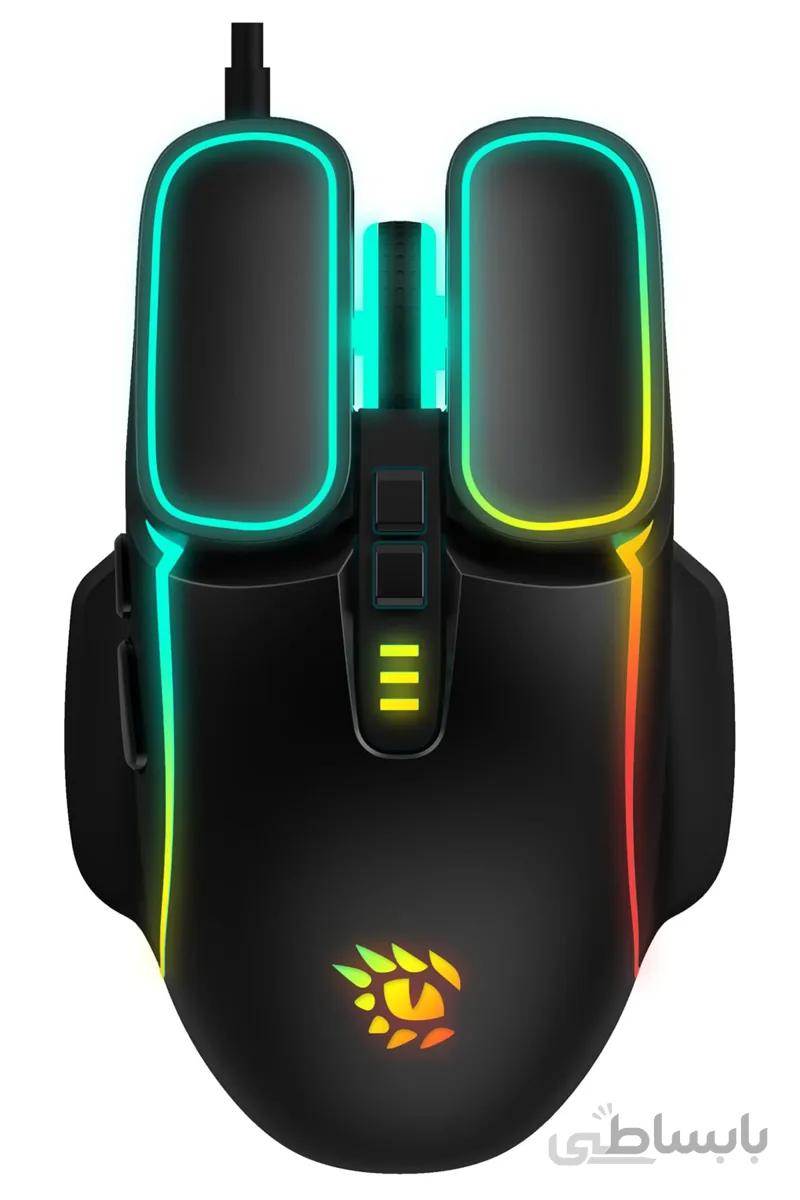 Katsuta T4-1618 Mortimus Rgb Işıklı ۷۲۰۰dpi Macrolu Gaming Oyuncu Mouse