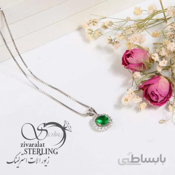 گردنبند زنانه طرح طلا کد 181317
