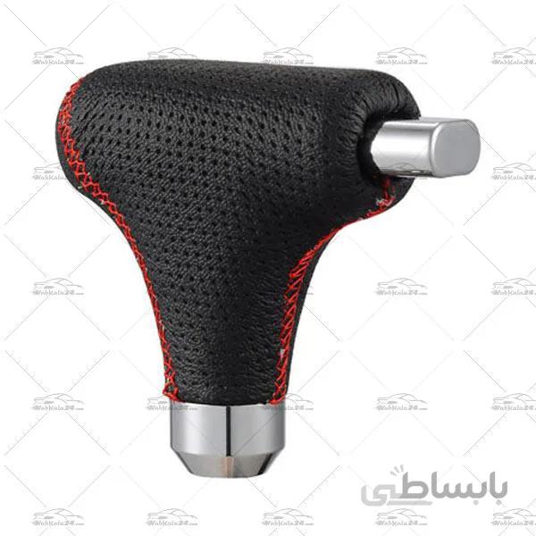 سردنده اسپرت چرمی طرح اتومات MOMO ا Momo Gear Shift Knob Leather With Button