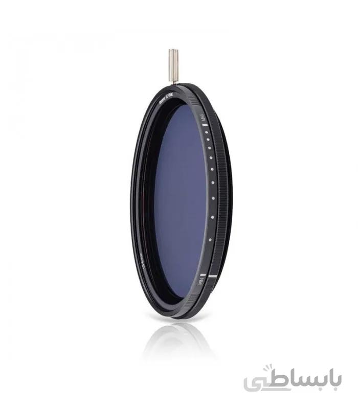 فیلتر غلظت متغیر Nisi مدل PRO NANO 1.5-5 STOPS ND-VARIO- دهانه 82 میلی متر