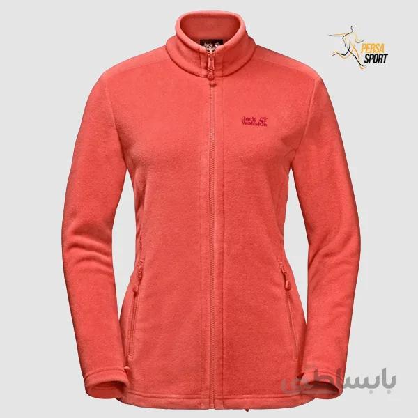 سویشرت زنانه جک ولفسکین MOONRISE JACKET WOMEN RED