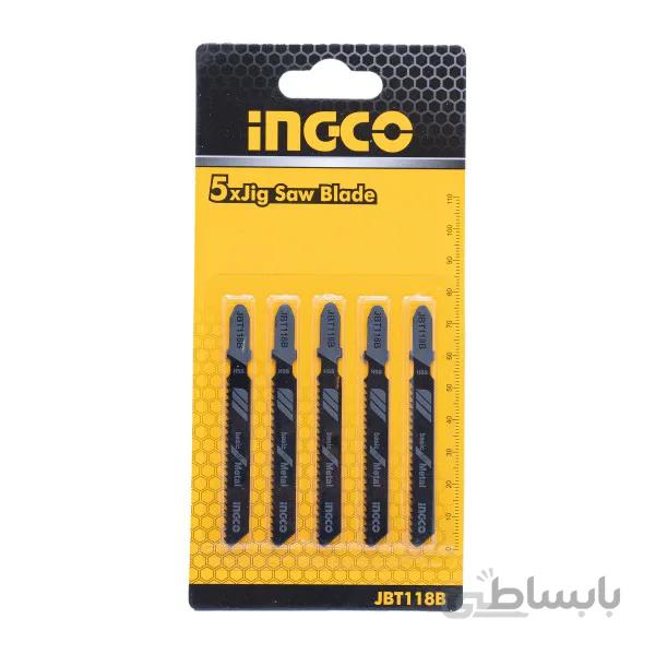 تیغ اره عمودبر فلز اینکو مدل JBT118B بسته 5 عددی