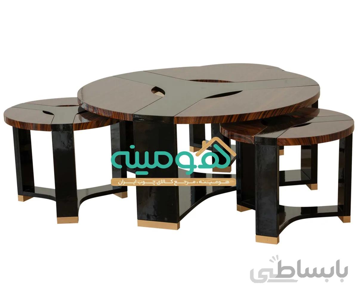 جلو مبلی عسلی مدل شایلی