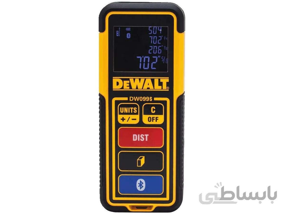 متر لیزری بلوتوثی دیوالت مدل DW099s