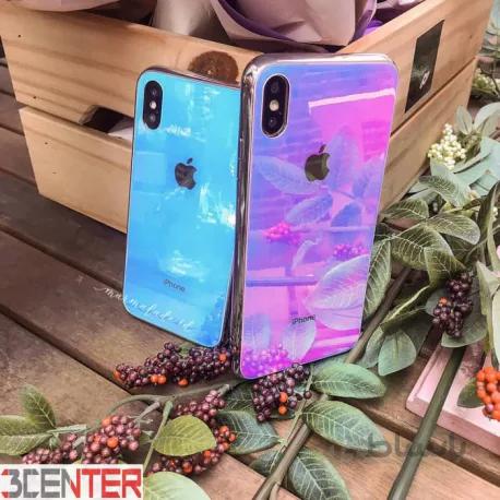 قاب پشت گلس هولوگرامی Glass case hologram Iphone 11Pro