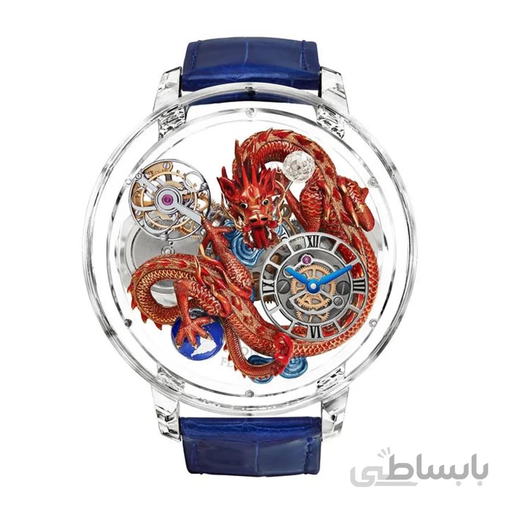 ساعت مچی مردانه جاکوب اژدها مدل Jacob&Co Astronomia Dragon 1349J