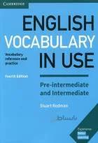 کتاب English Vocabulary in Use Pre – intermediate and Intermediate 4th Edition