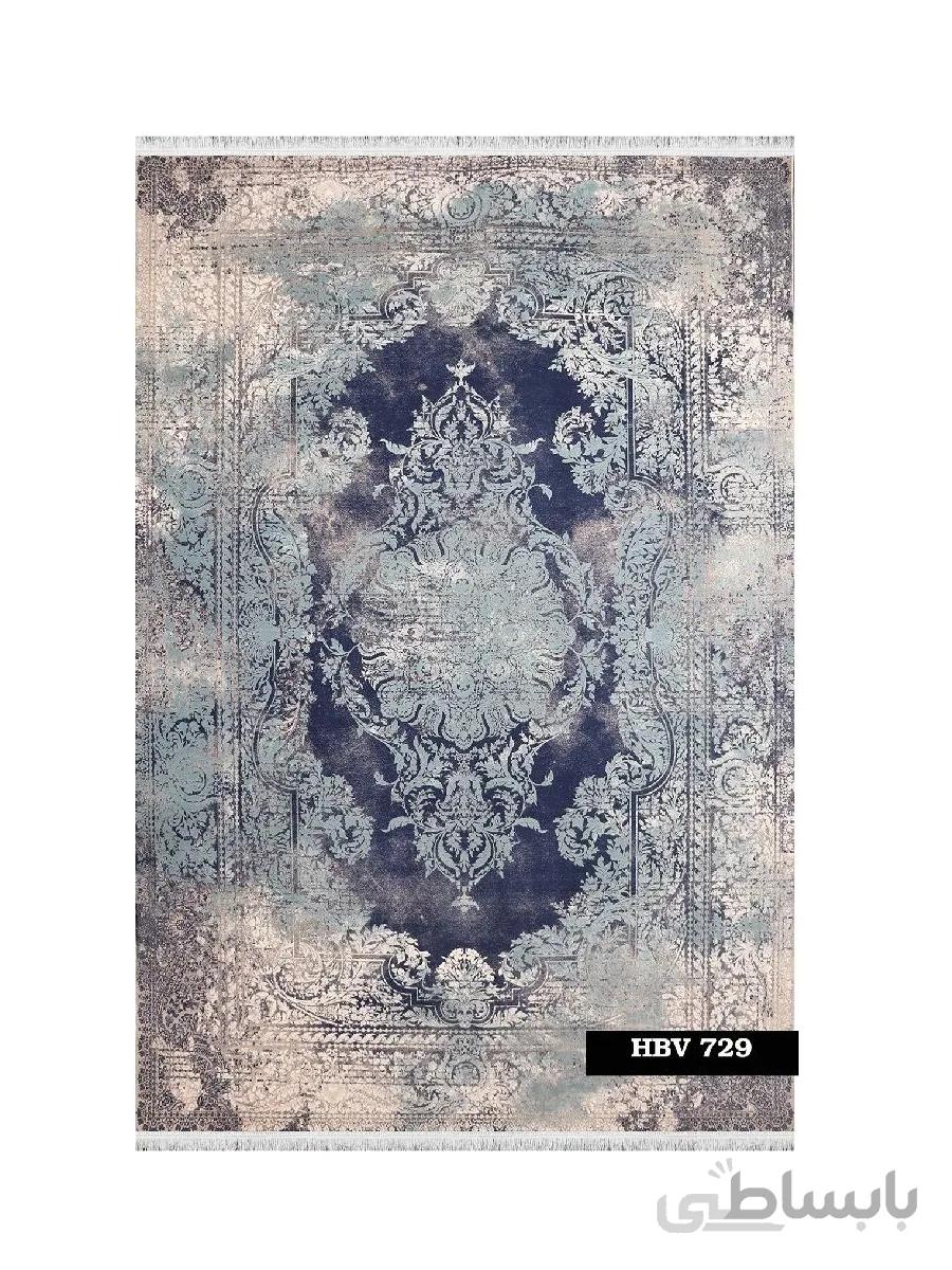 فرش ماشینی 1200 شانه خاطره کاشان کد HBV 729 ا Khatereh Kashan