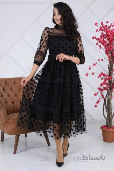 ژورنال لباس مجلسی زنانه برند Matik Abiyem رنگ مشکی کد ty46763675