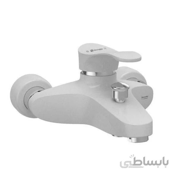 شیر حمام شودر مدل لرد سفید کروم