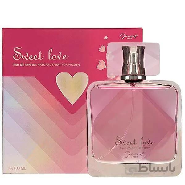عطر ادکلن زنانه ژک‌ ساف مدل Sweet Love حجم 100 میل