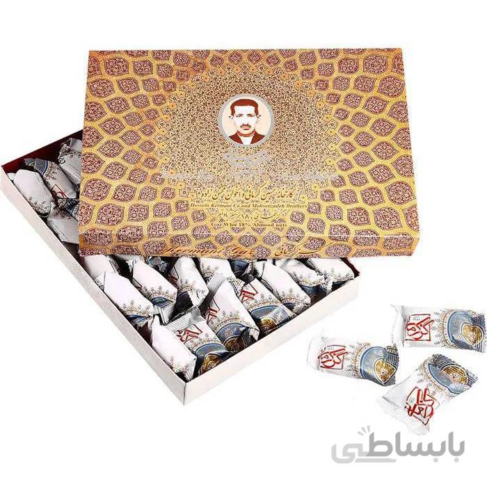 گز لقمه ای بادام 18% کرمانی کدG-52