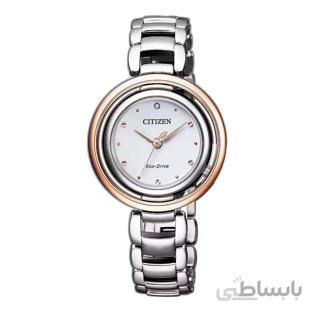 ساعت مچی زنانه سیتی زن ا CITIZEN EM0668-83A