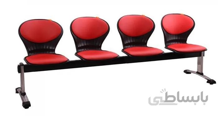 صندلی انتظار صدفی 4 نفره