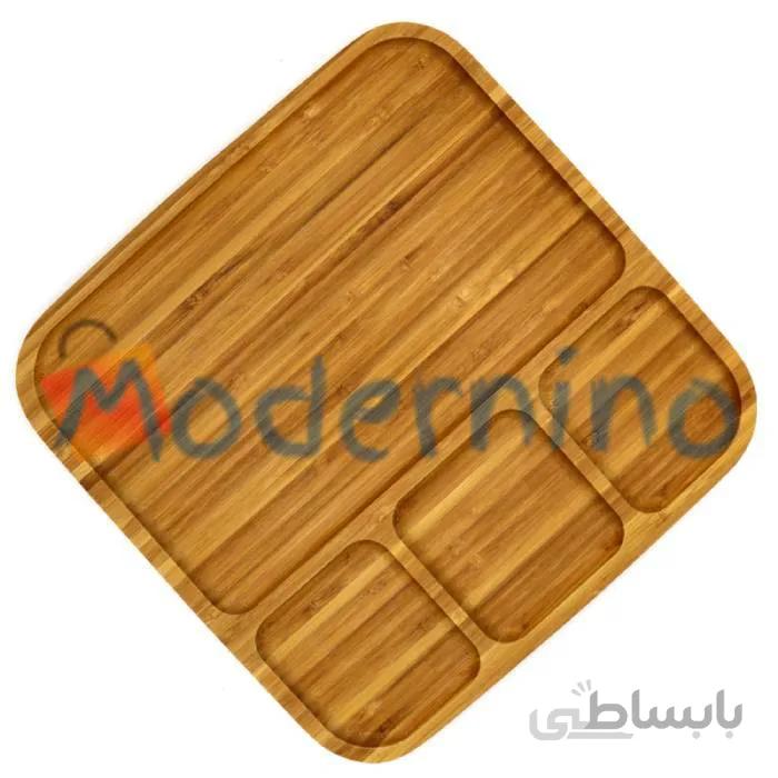 اردو خوری بامبو طرح مربع چهار خانه