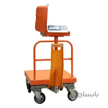 باسکول ۶۰۰kg چرخدار بی نظیر mb601L-sb51