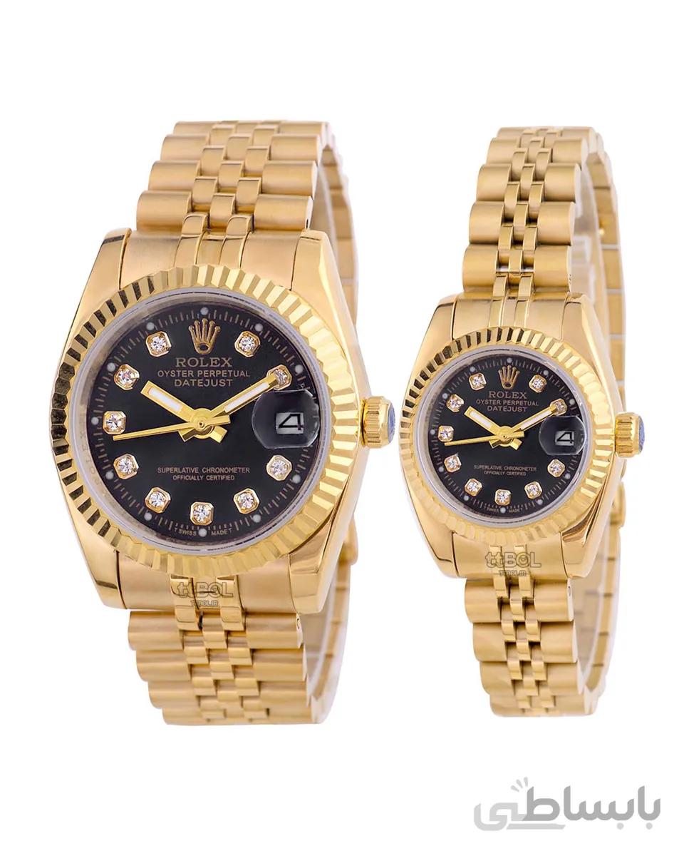 ساعت مچی ست رولکس ROLEX DATE JUST SET 6564 GB SET