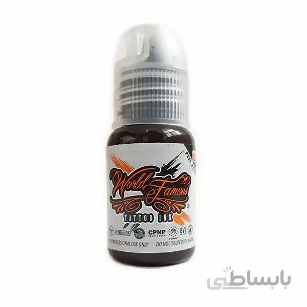 رنگ تتو ورد فیمس مدل BADLANDS BROWN رنگ قهوه ای حجم 15 میلی لیتر