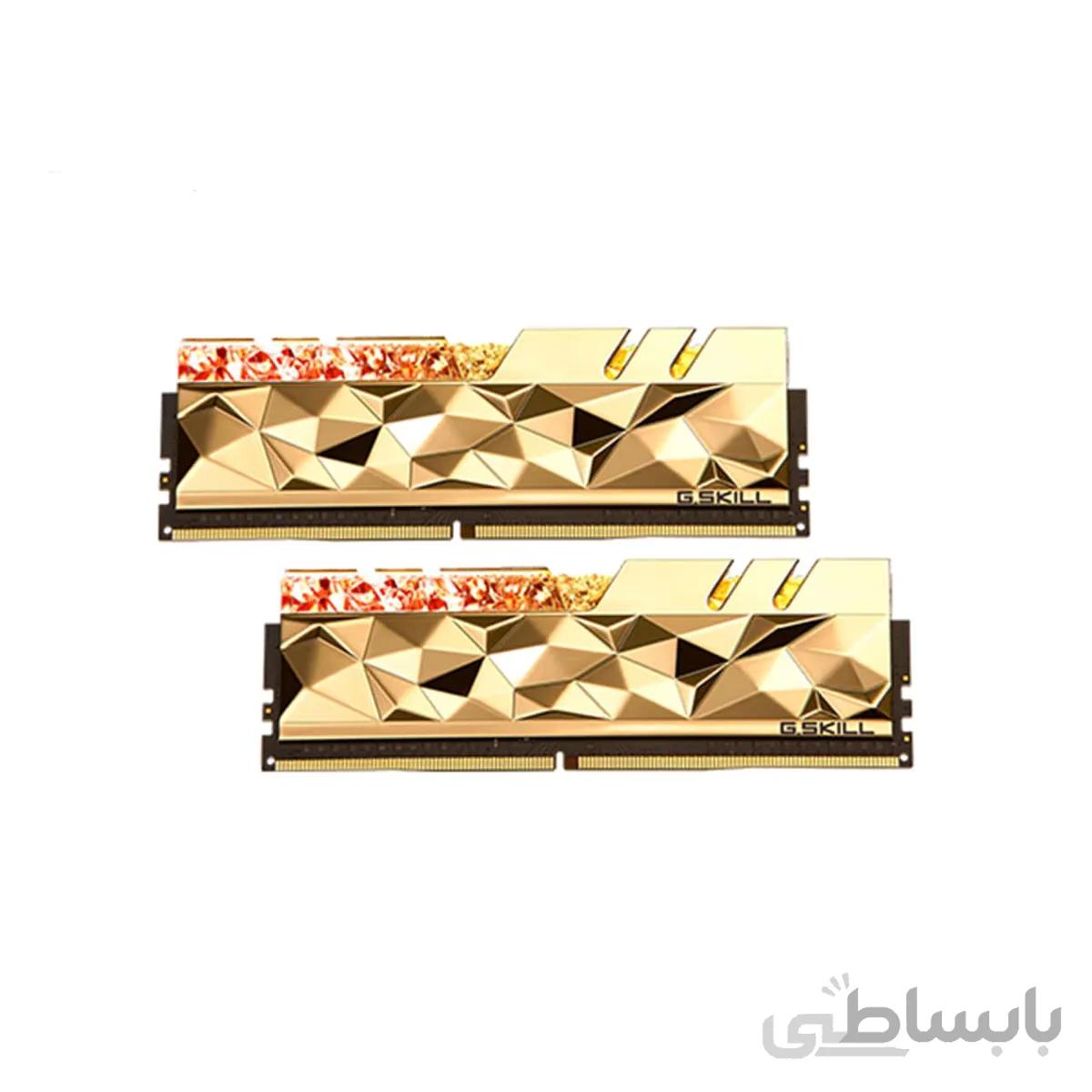رم دسکتاپ DDR4 جی اسکیل دو کاناله 4266 مگاهرتز مدل Trident Z Royal Elite ظرفیت 32 گیگابایت CL16