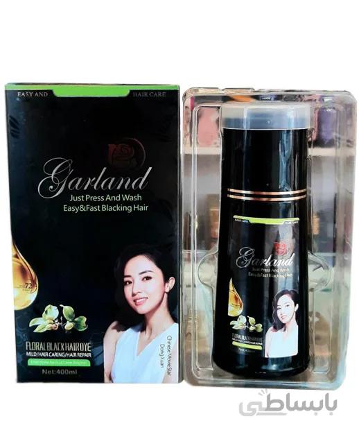 شامپو رنگ مو گارلند حجم 400 میل – Garland