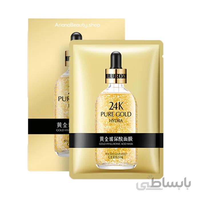 ماسک ورقه ای صورت گلد 24 سندینال