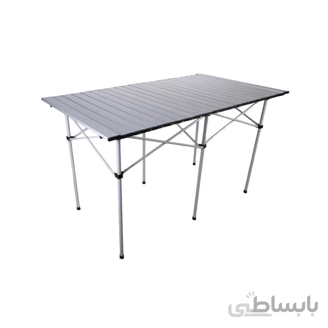 میز مسافرتی 6 نفره سیلور براق پرستیژ