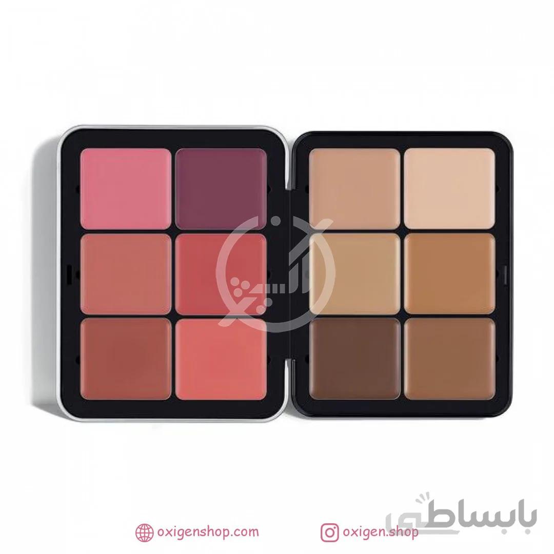 پالت کرمی میکاپ فوراور مدل ULTRA HD PALETTE ESSENTIELS TEINT ا Make up for ever ultra Hd face essentials-palette