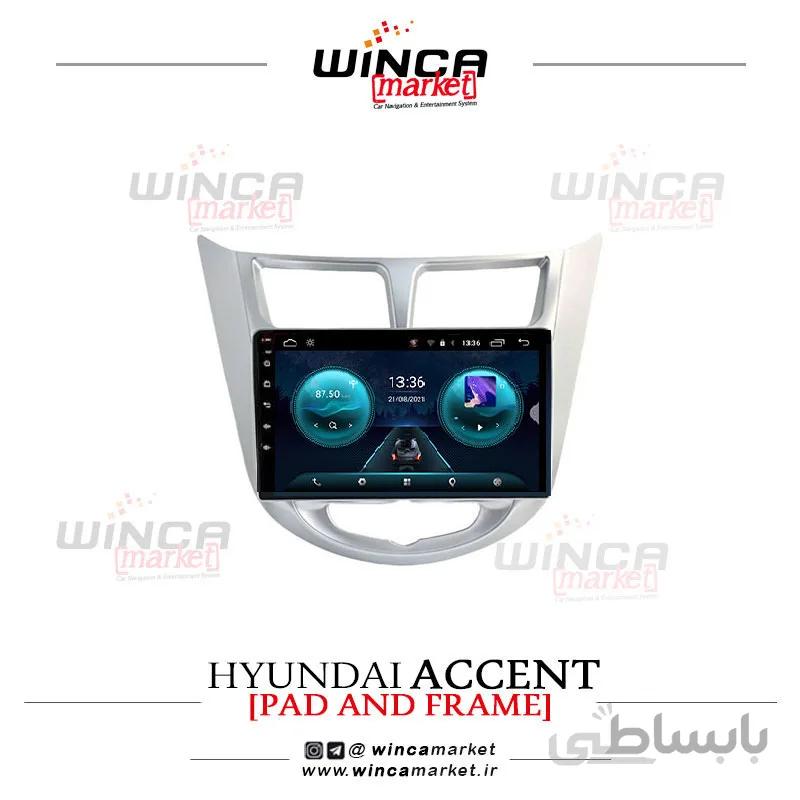 مانیتور فابریک هیوندای اکسنت سری اس S400 پلاس وینکا WINCA مدل RS855