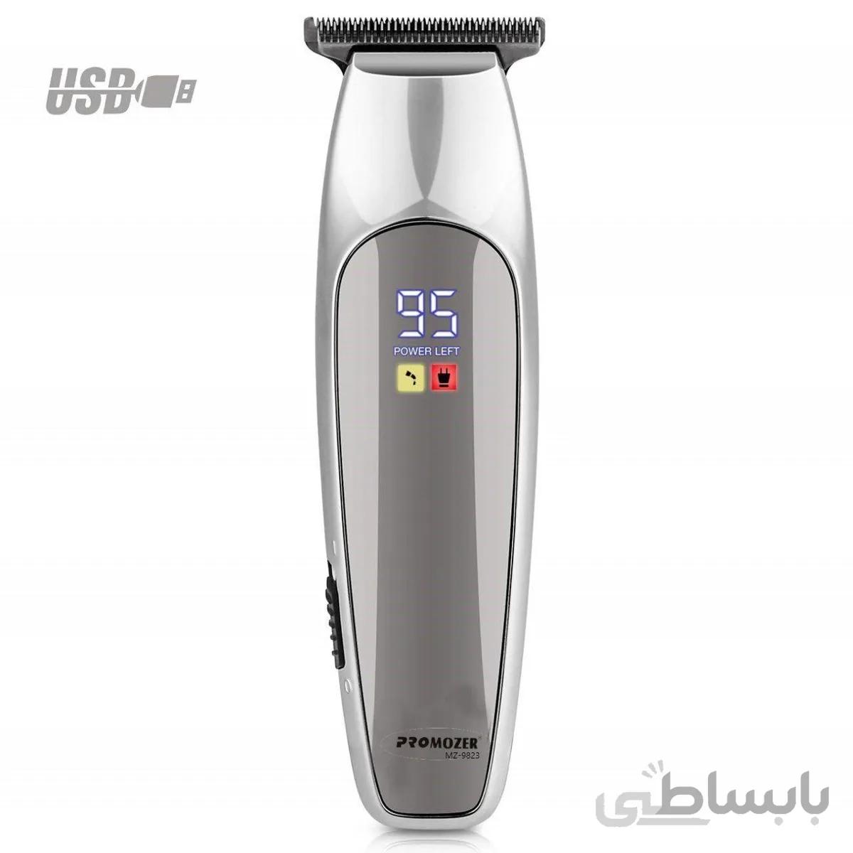 ماشین اصلاح و خط زن پروموزر مدل PROMOZER MZ-9823 ا Pro Mozer Mz-9823 Hair Clipper
